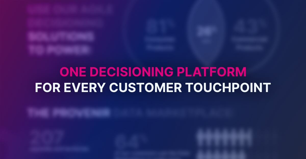 Infographic: One decisioning platform for every customer touchpoint